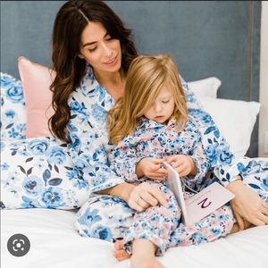 Caitlin Wilson Design x KIP toddler pajama romper